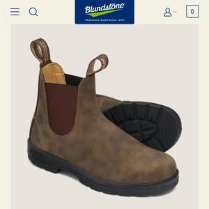 Blundstone #585 Classics Chelsea Boots- Rustic Brown